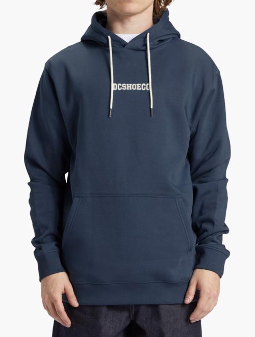 DC Shoes Blue Baseline Pullover Hoodie