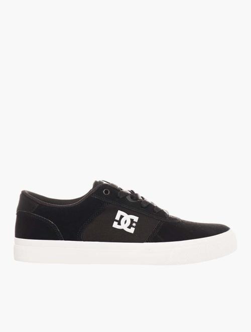 DC Shoes Black & White Teknic Leather Shoes