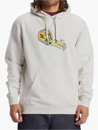 DC Shoes Grey Baseline Pullover Hoodie