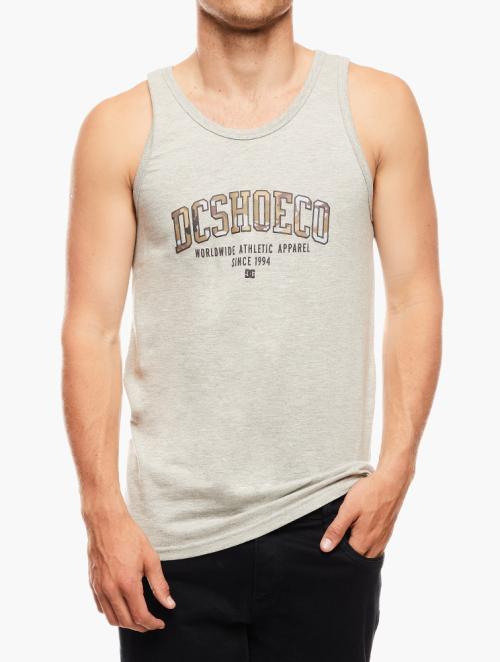 DC Shoes Heather Grey Build Up Tank Top