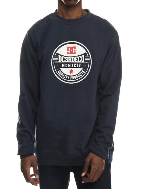 DC Shoes Navy Champ Crew Sweater