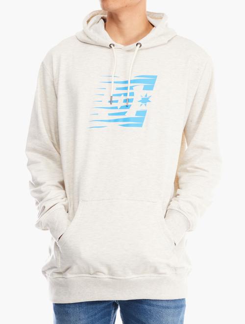 DC Shoes White Long Sleeve Hoodie