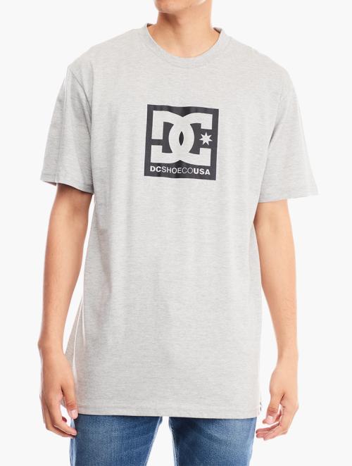 DC Shoes Grey Graphic Print T-Shirt