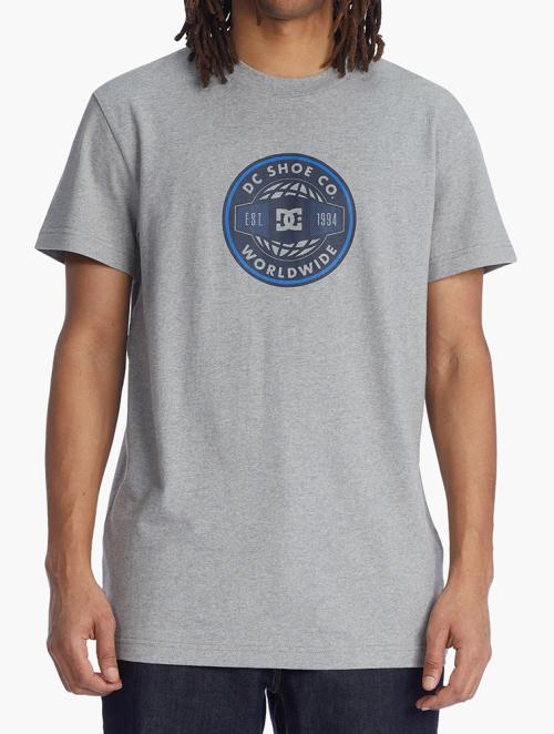 DC Shoes Heather Grey Well Rounded Short Sleeve Tee
