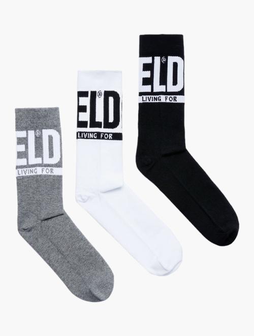 Diesel Multi Skm Ray Three Pack Socks