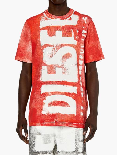 Diesel Red T-Just G12 Regular Fit T-shirt