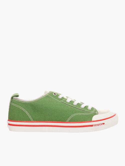 Diesel Green & Multi S-Athos Low Top Sneakers