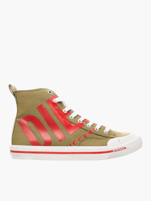 Diesel Olive S-Athos Mid Sneakers