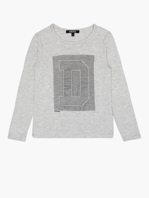 DKNY Kids Kids Grey Shirt