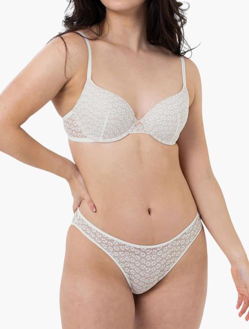 Dorina Ivory Michelle Animal Lace Briefs