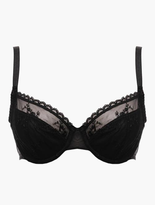 MyRunway  Shop Woolworths Black Lace Dd+ Underwire Plunge Full Cup Bra for  Women from