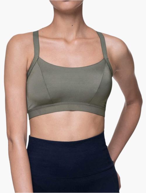 Dorina Green Javari Printed Sports Bra