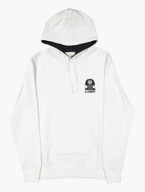 Element White Long Sleeve Hoodie