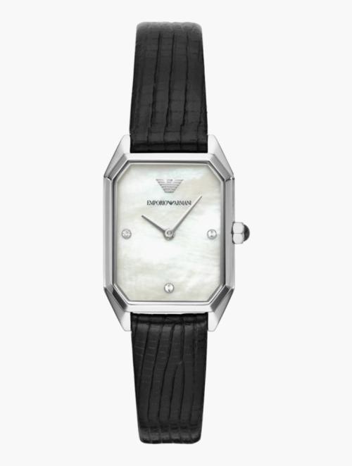 EMPORIO ARMANI Black North-South Gioia Watch