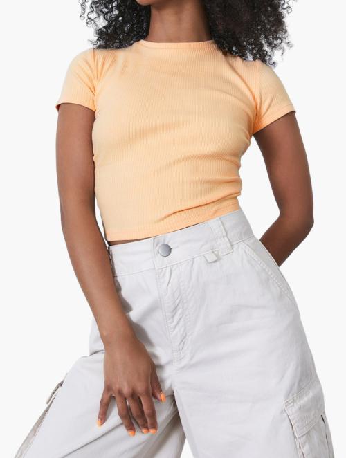 Factorie Tie Back Short Sleeve - Creampuff