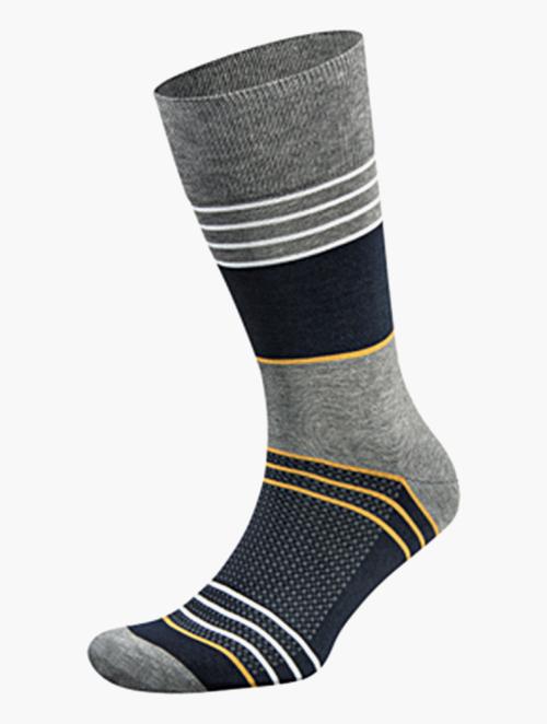 Falke  Silver Grey City Stripes Socks