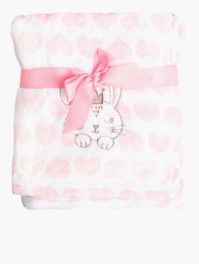 Fashionation Fairy Bunny Fleece Blanket