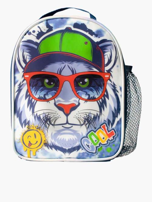 Fashionation Blue Tiger Lunch Bag