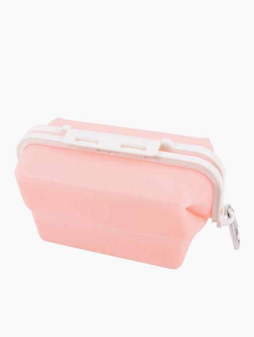 Fine Living Pink Silicone Foldable Food Storage Bag