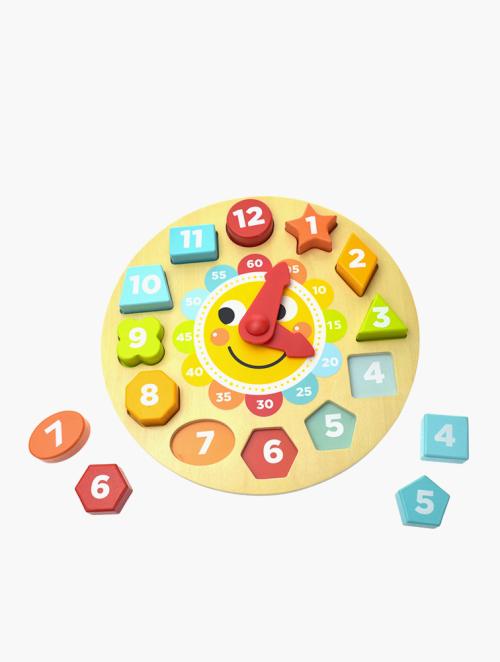 Fine Living Toy Clock Puzzle - Multi