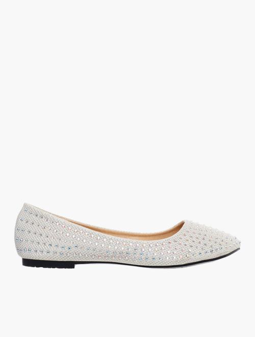 Footwork Silver Fiona Glamour Flat