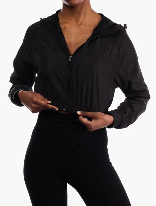 Forever 21 Black Activewear Jacket