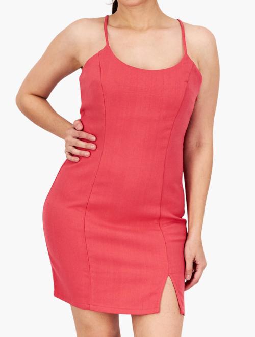 Forever 21 Berry Cami Bodycon Dress