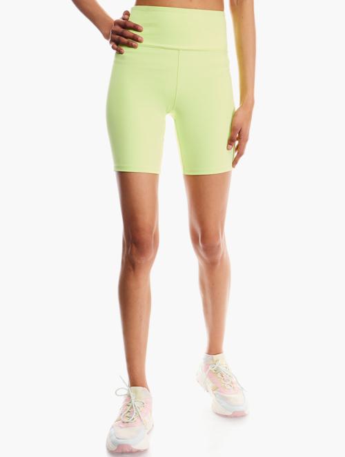 Forever 21 Lime Biker Shorts 