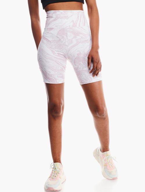 Forever 21 Orchid White High Rise Shorts