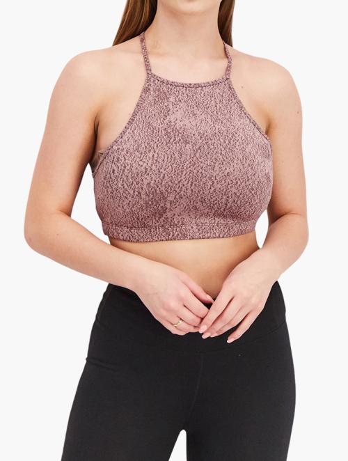 Forever 21 Purple & Lilac Non Padded Sports Bra