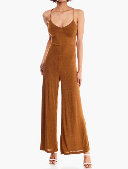 Forever 21 1 PIECE/JUMPSUIT/LONG/SPAGHETTI STRAPS