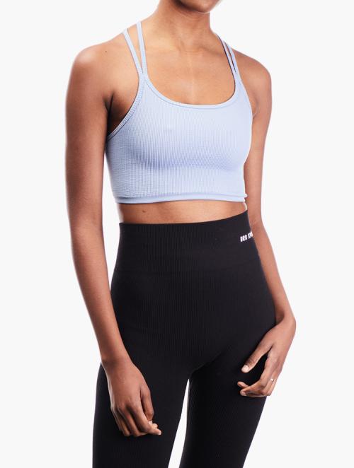 Forever 21 Non Padded Seamless Caged Sports Bra 