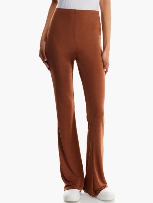 Forever 21 Brown Relaxed Pants