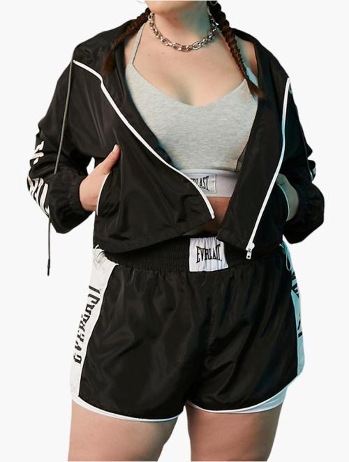 Forever 21 Black Plus Size Everlast Drawstring Jacket