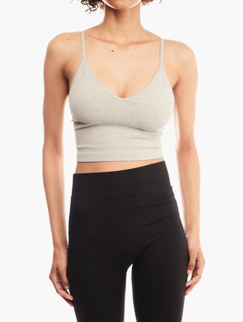 Forever 21 Dusty Beige Seamless Top 