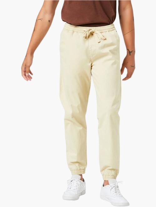 Forever 21 Khaki Drawstring Waist Joggers