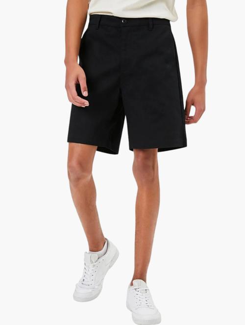 Forever 21 Black Pocket Vented Hem Shorts