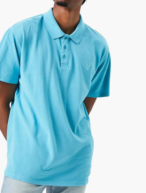 Forever 21 Teal Collared Neck Polo Shirt
