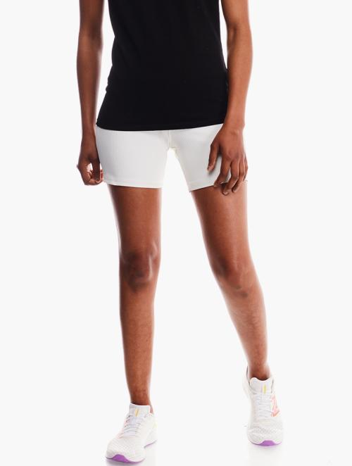 Forever 21 Vanilla Active High Rise Biker Shorts