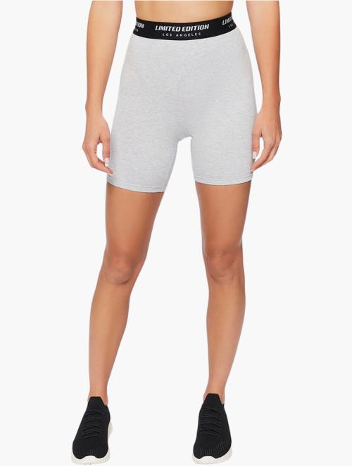 Forever 21 Heather Grey Limited Edition Active Biker Shorts