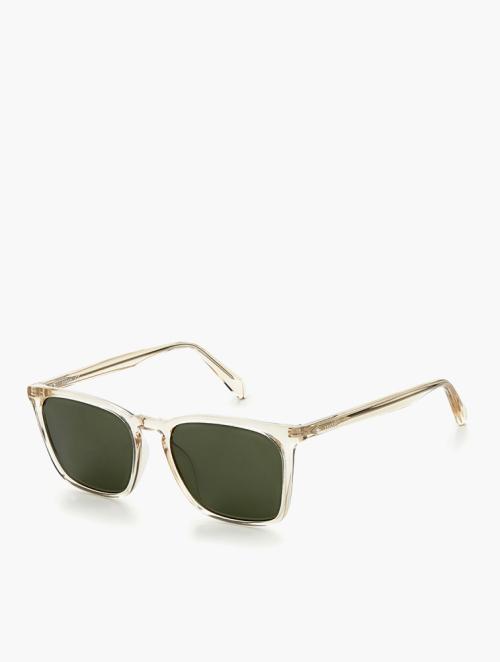 Fossil Green  Rectangular Sunglasses