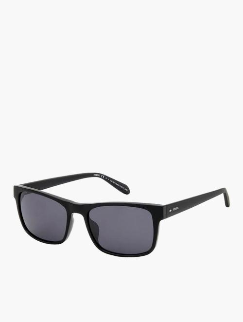 Fossil Grey Rectangular Sunglasses