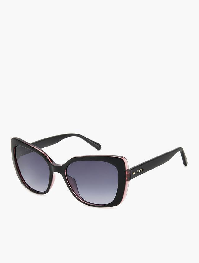 Fossil Dark Grey Shaded Square Sunglasses