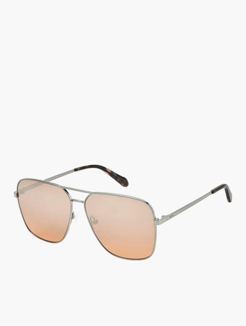 Fossil Ruthenium Square Sunglasses