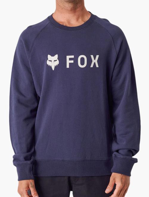 Fox Navy Absolute Crew Neck Pullover 