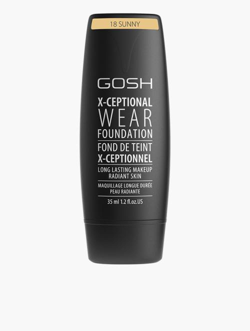 GOSH Copenhagen X-Ceptional Wear Foundation 35Ml - Sunny