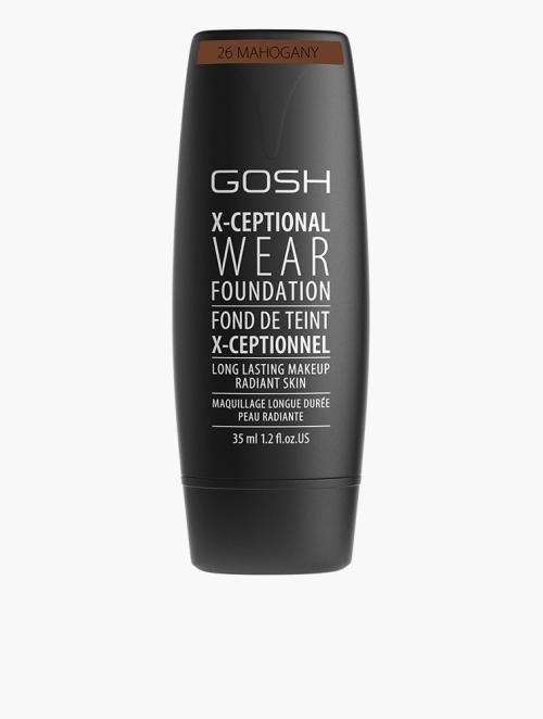 GOSH Copenhagen X-Ceptional Wear Foundation 35ML- Mahogany