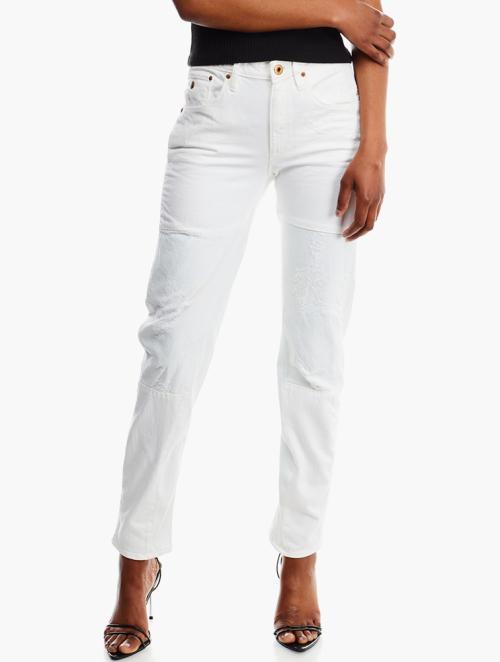 G-Star RAW White 3301 Skinny Jeans