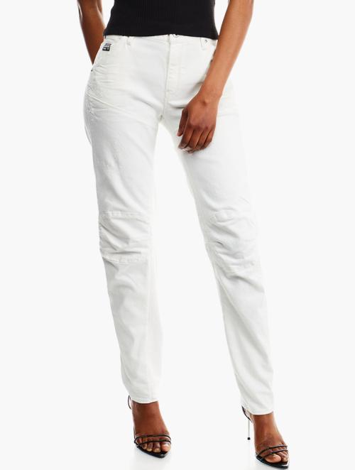 G-Star RAW White 5620 3D Boyfriend Jeans