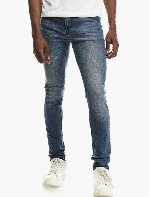 GUESS Blue Monty Eco Mid Super Skinny Jeans 